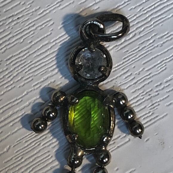 Vintage 90s - y2k Kids Son Boy Keepsake Birthstone August Pendant - Picture 3 of 7